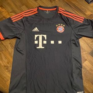Adidas Medium M Climacool FC Bayern Munchen Football Jersey Black Pink